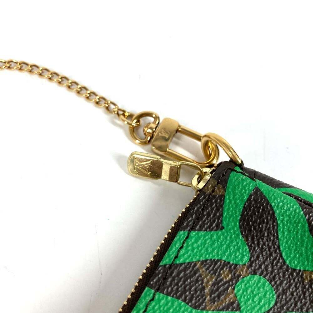 LOUIS VUITTON Brown Monogram Canvas Pochette Pouch - Picture 8 of 12